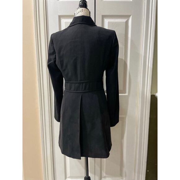 MAX STUDIO COAT BLAZER MINIMALISTIC SZ XS BLACK ELEGANT VERSATILE GOTH CORE - Picture 6 of 12